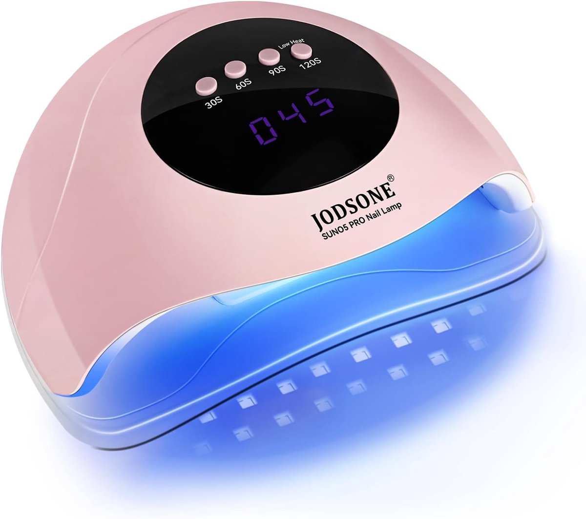 Thijox - Draagbare UV Nagellamp LED Gel Nageldroger met Auto Sensor en 4 Timer Instellingen voor Thuisgebruik - Roze Nagel Gereedschap