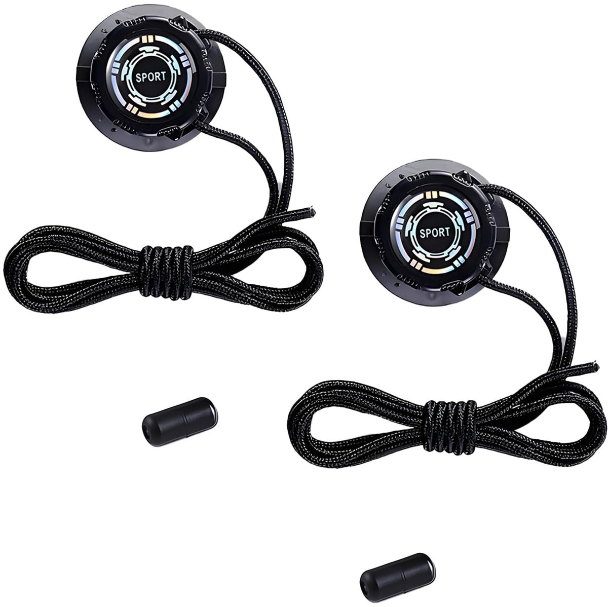 Dailygoods - Elastische veters zonder knopen, snelle sluiting voor volwassenen en kinderen, geschikt voor hardlopen, sportschool en dagelijks gebruik, veters voor sneakers en sportschoenen