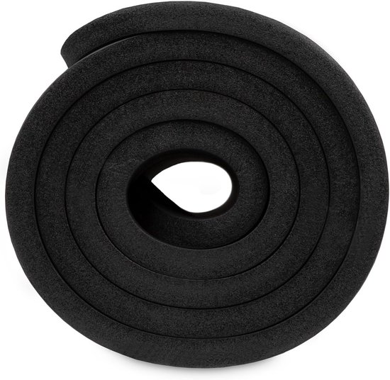 SnelShoppen - VirtuFit NBR Fitnessmat, Yogamat Antislip, Extra Dikke Gymnastiekmat 180x60x1,5 cm, Inclusief Draagriem en Trainingsvideo van Snelshoppen — afbeelding 4