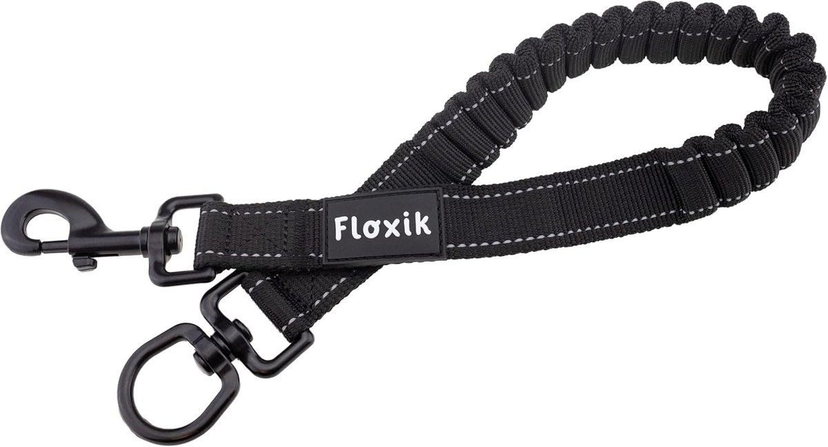 Thijox - Bungee Elastische Schokdemper Hond voor Middelgrote en Grote Honden - Rekbare Hondenriem Verlenging - Ideaal voor Joggen, Fietsen en Wandelen