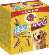 1x Pedigree - Rodeo Jumbone Maxi Megabox - Hondensnacks - 780 g