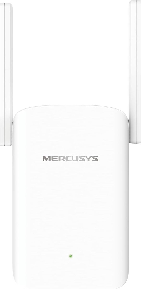 SnelShoppen - WiFi Repeater 6 AX1500Mbps, Krachtige WLAN-Range Extender met Gigabit Ethernet, 2 Externe Antennes, WPA3-PSK voor Thuisgebruik, Versterk