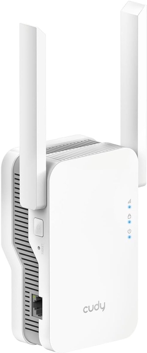 Thijox - Cudy BE3600 Dual Band Wi-Fi 7 Repeater Signaalversterker met Gigabit Ethernet-poort, Toegangspunt, APP-instelling, Cudy Mesh, APP-ondersteuni