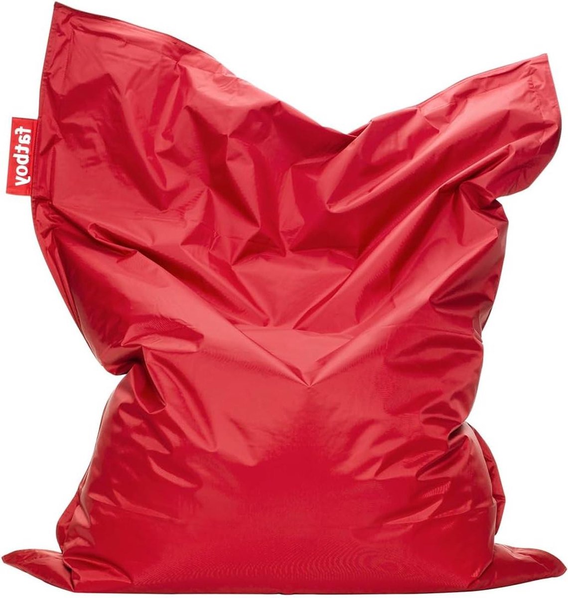 Zitzak - Zitkussen Relax - Binnen Ontspannen - Waterafstotend Nylon - 180x140 cm - Rood