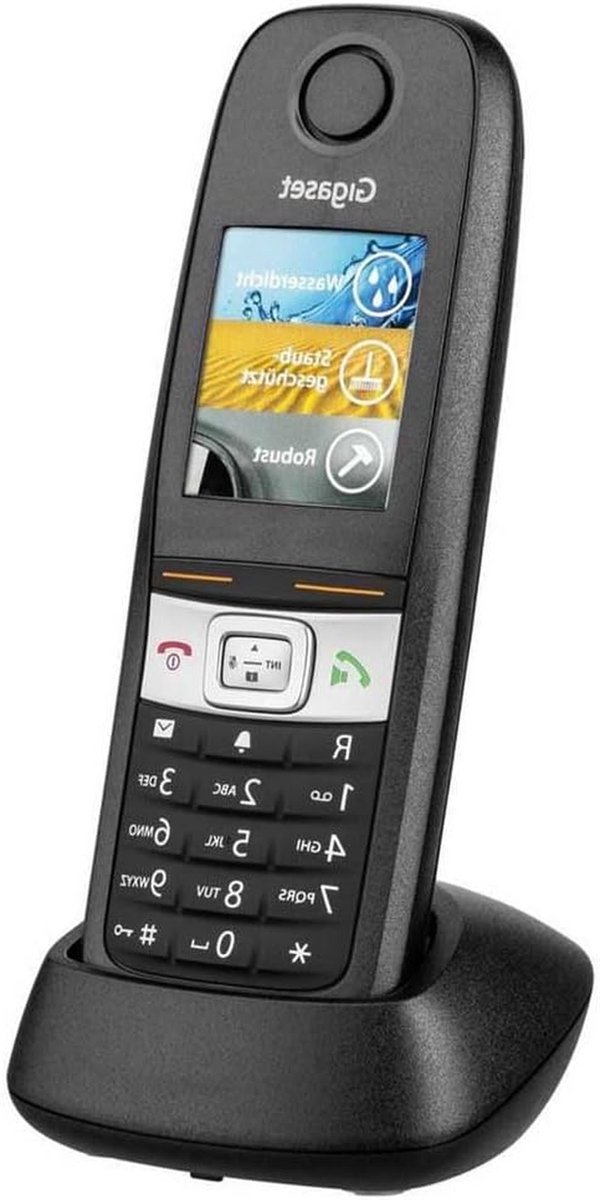 Draadloze DECT Telefoon - Extra Handset - Huishoudelijk Gebruik - Lage Straling - 1.8 Inch Display - Zwart