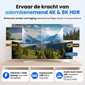 Ervaar 4K & 8K HDR op de Siltcon Android TV Box met 2GB RAM, 16GB opslag en snelle dual-band wifi.