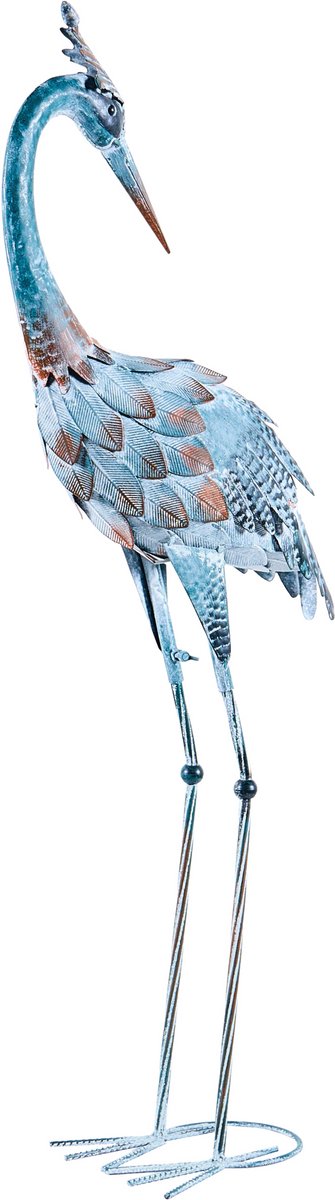 AKLAN - Buitendecoratie - Blauw - IJzer