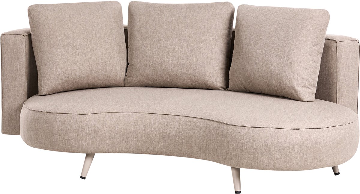 PARORI - Tuinbank 3-zits - Beige - Linkszijdig - Olefine