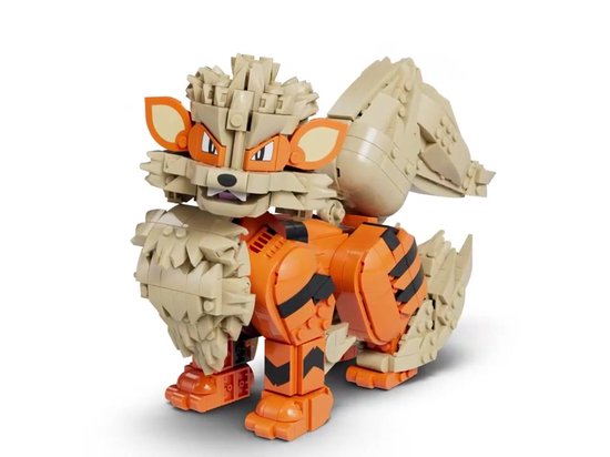 LEGO Pokémon - Arcanine Pokémon Dieren Figuur Bouwpakket voor Volwassenen en Woondecoratie - 72160