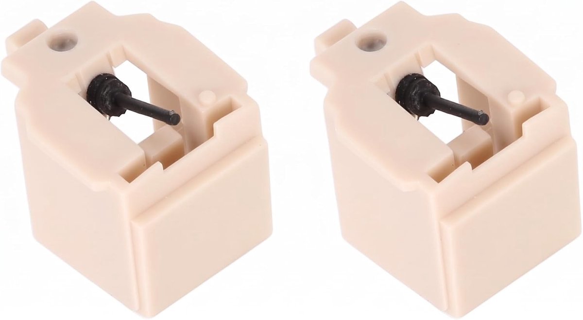 Vervangende Diamantnaald voor Platenspeler, 2 Stuks, Geschikt voor AT-LP60 en AT-PL300 Turntables