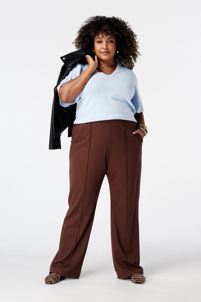 MS Mode Broek Wide leg pantalon