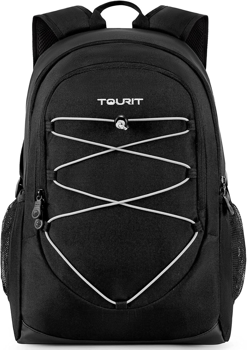 Thijox - Thermo-rugzak voor lunch, koeltas 28 blikjes, waterdicht, grote pizza, multifunctionele werktas, ideaal voor trekking, kamperen, picknick, ba