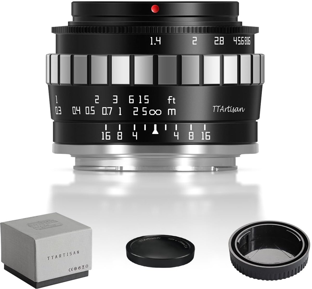 Dailygoods - 23 mm F1.4 APS-C Handmatige Focus Cameralens voor Sony E-Mount