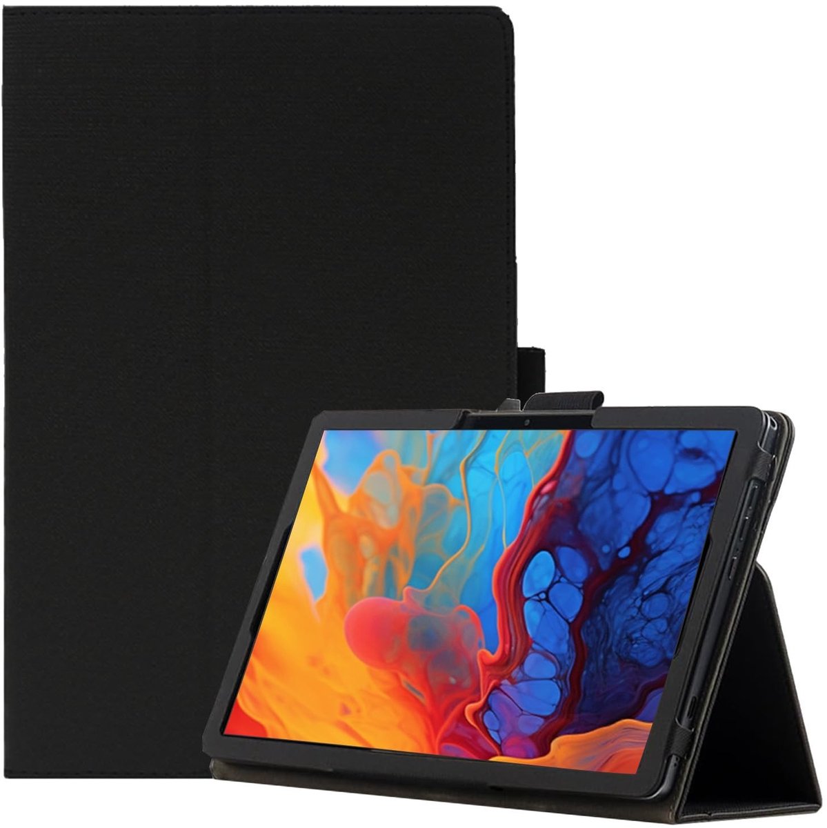 Inovra- Tablet Hoes Duurzaam - DOOGEE U10 - Kunstleer - Flip Case - Standaard Functie - Ultradun en Lichtgewicht - Tablethoes