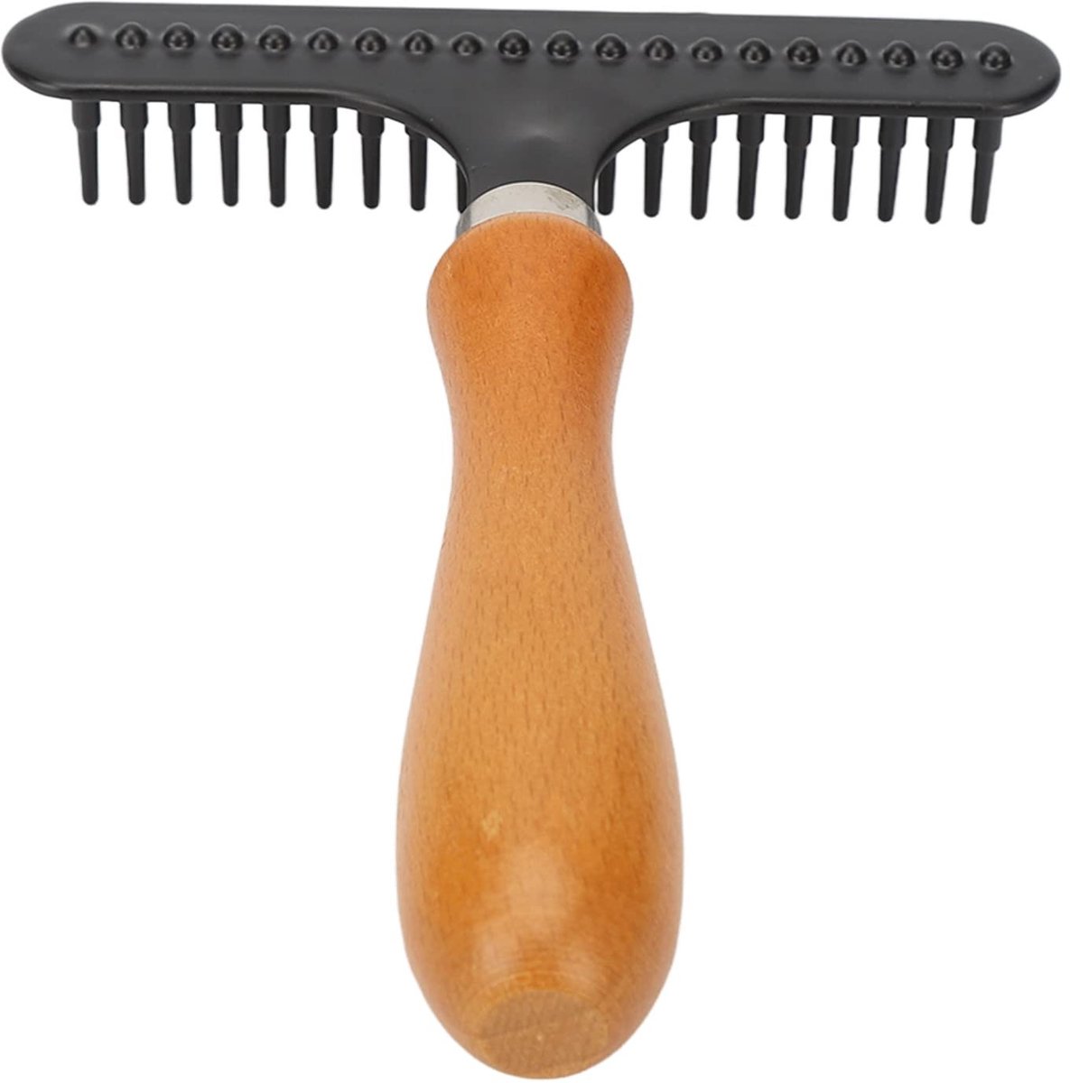Inovra- Vloerverzorgingskam Ergonomisch Handvat - Tapijt Hark - Ontharingshark - Huishoudaccessoire - Draagbaar - Efficiënte Ontharing - Tapijthark