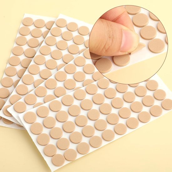 Set van 200 Onzichtbare Oorlel Steun Patches, Waterdichte Adhesieve Pads voor Zware Oorbellen, Stabilisatie en Vermindering van Oorbelasting — afbeelding 4