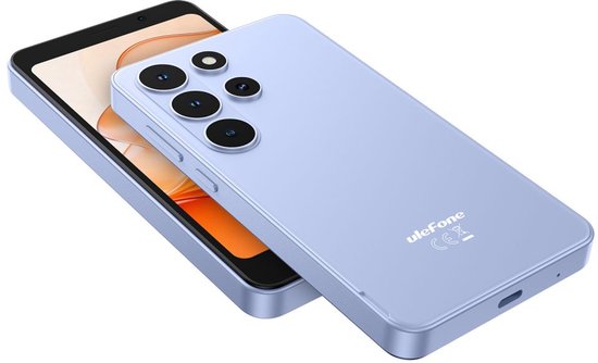Ulefone Note 22 (3 GB + 32 GB) blauw smartphone Android 4G zonder oplader dual SIM