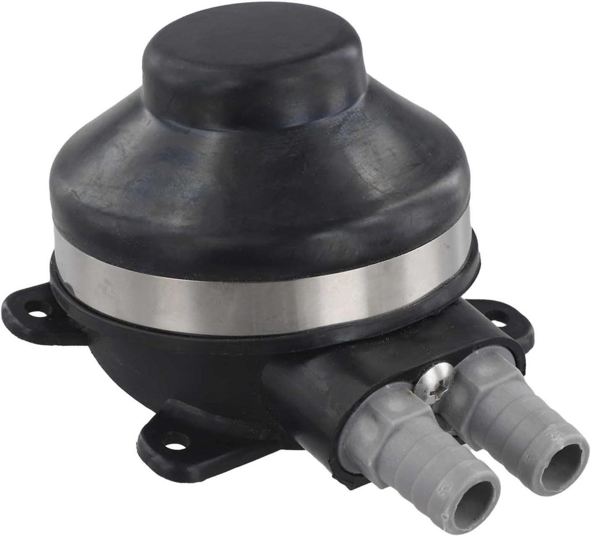 Draagbare Voetpomp - Handmatige Waterpomp - Buiten Wassen - Geen Elektriciteit Nodig - 8 x 10.1 x 6.8 cm - Zwart