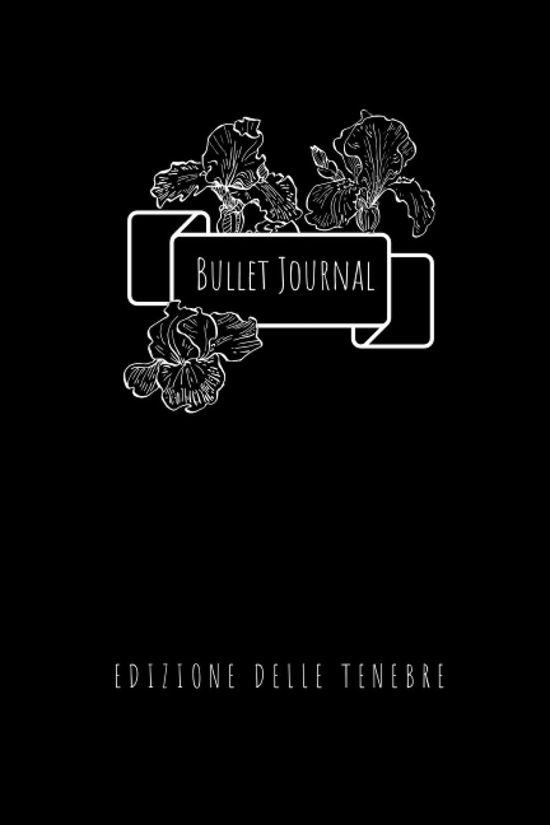 Bullet Journal - Dark Edition: binnenwerk van zwart gestippeld papier voor metallic markers en gel-inktpennen - ShopVlot