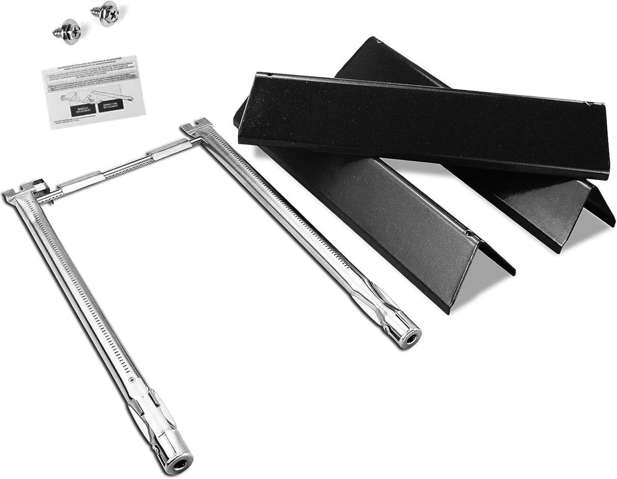 SnelShoppen - GFTIME Smaak Bars en Branderbuizen voor Gasbarbecue Spirit 200 Series, E210, E220, S210, S220 (2013-2017) - Vervangt Weber 7635 Verwarmi