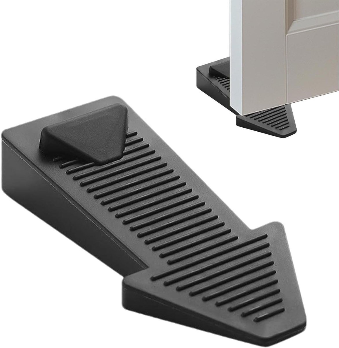 Deurwiggen - Deurstopper - Deuren Open Houden - Robuust Rubber - 95 x 42 x 42 cm - Meerkleurig
