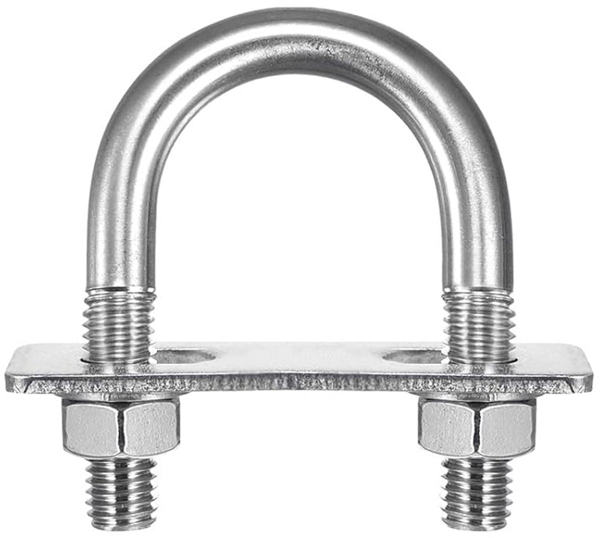 U-bouten M8 x 27 mm x 52 mm U-schroeven beugel met moer plaat 304