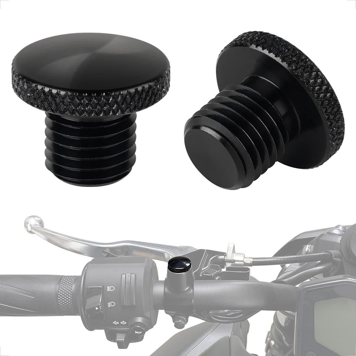 Evermotor Een paar, M8 M10, Cnc, aluminium anodische oxidatie