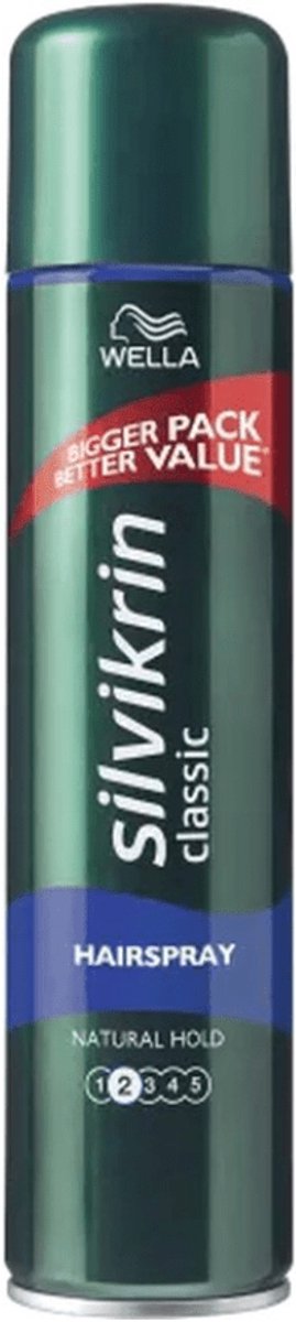 Wella Silvikrin Natural Hold Hairspray - 2 - 400 ml