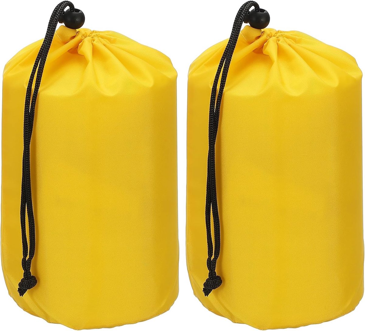 Stuff Sack, 2 stuks 20 x 47 cm waterdichte outdoor opbergzak