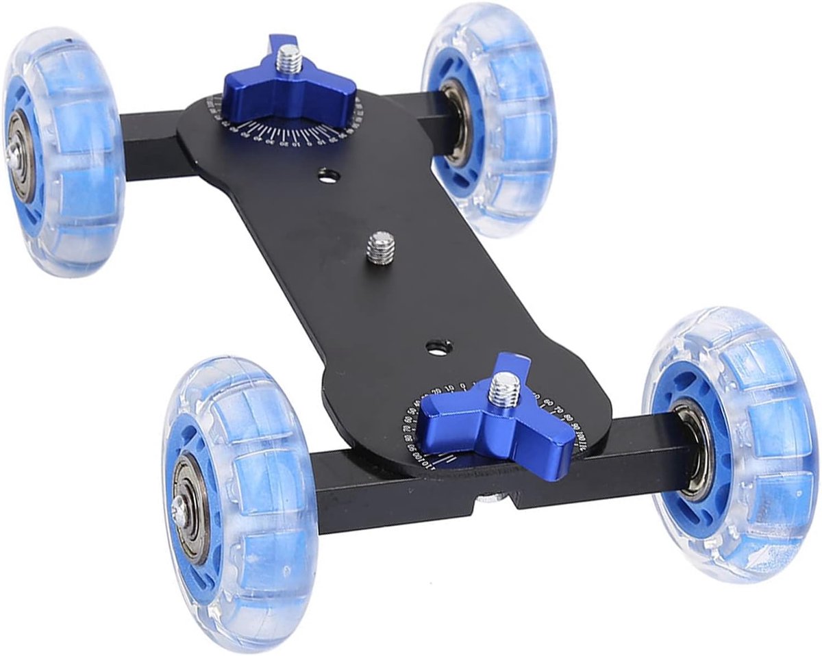 Camera Dolly Skater, Scaled Camera Table Dolly Slider Mini Desktop 10