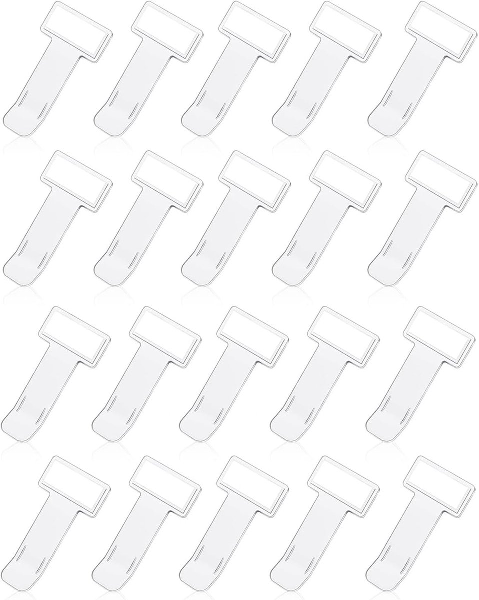 20 stuks Ticket houder auto, transparante auto houder clip, parkeerkaart houder windscherm, parkeerlichthouder windscherm, zelfklevende tickets Clips für Parkschein