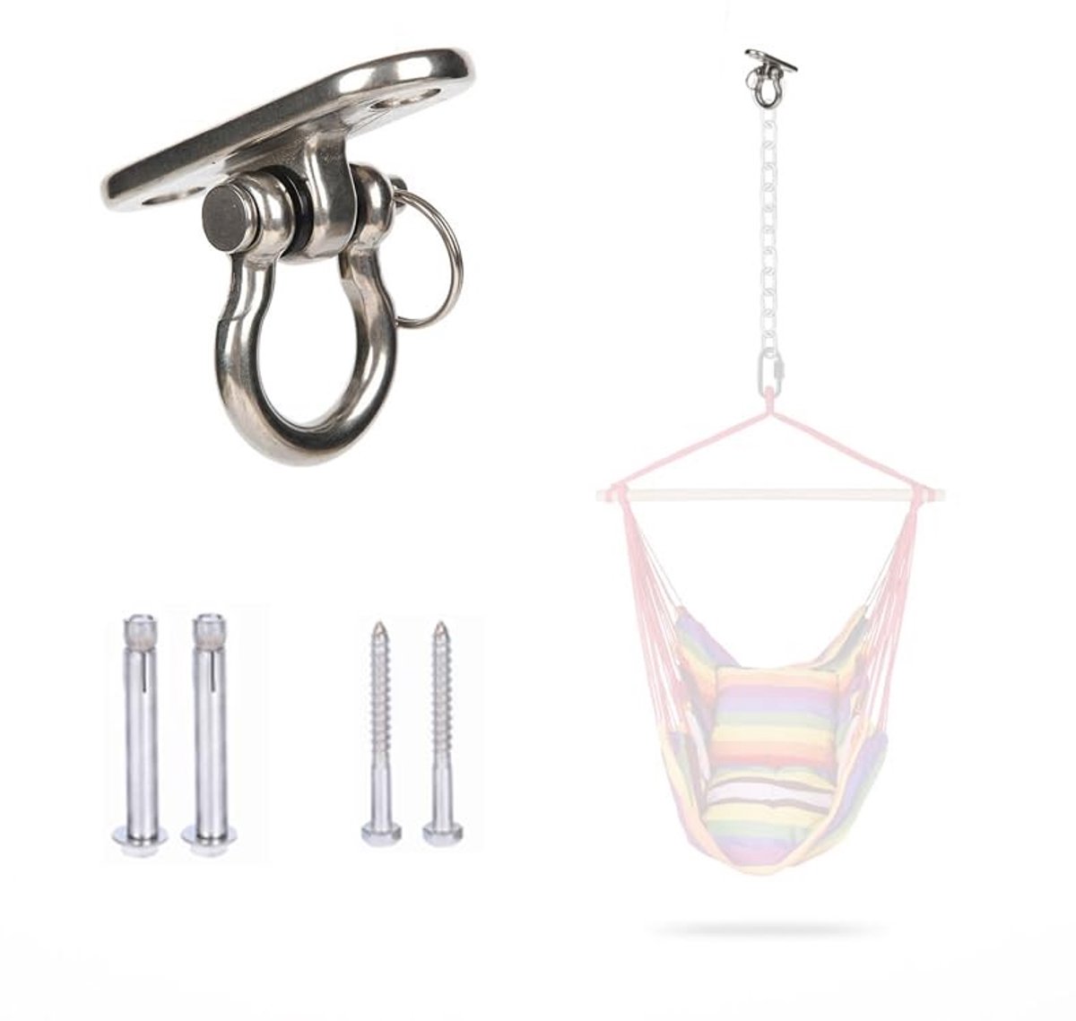 Omgoods - Swing Hanger Hammock Beugels, 250kg Capaciteit