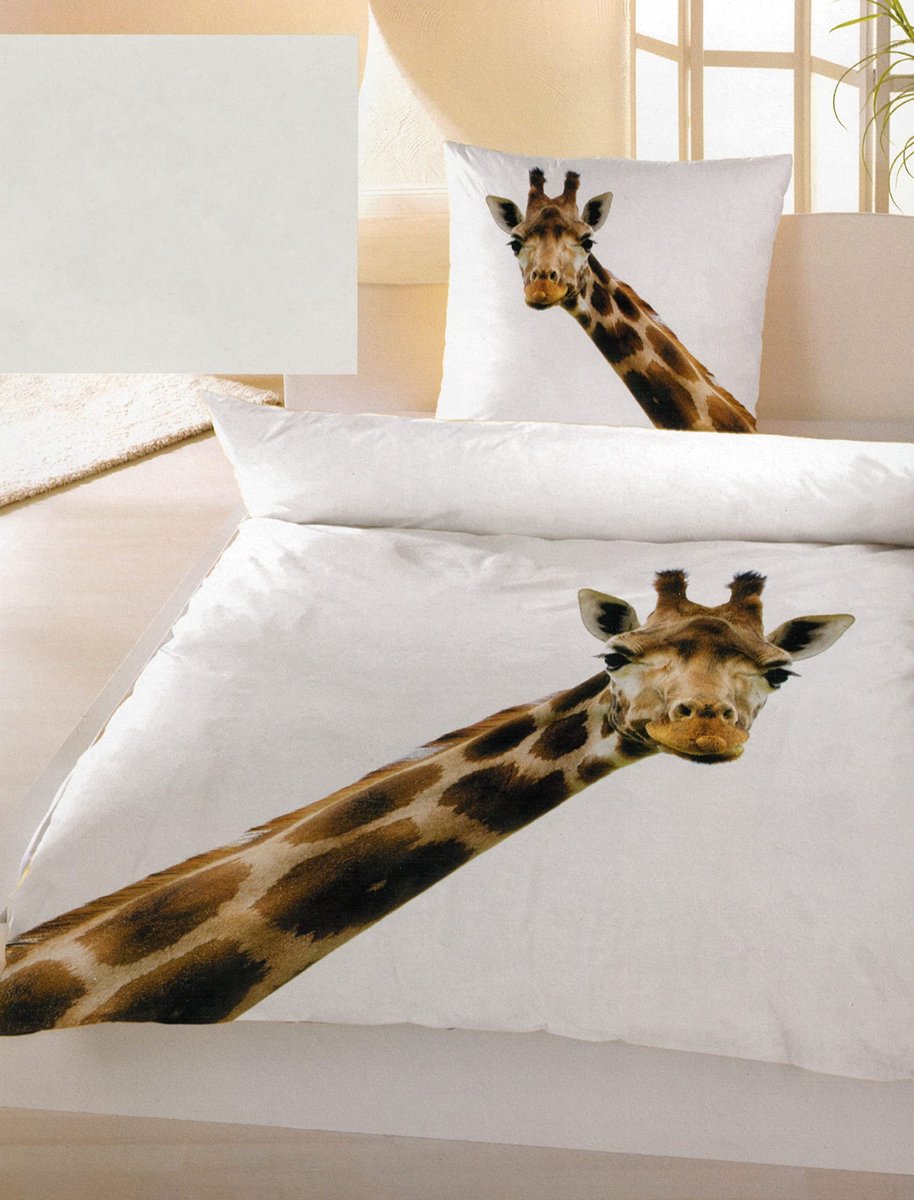 Omgoods - Premium Katoenen Beddengoedset met Dierenpatroon