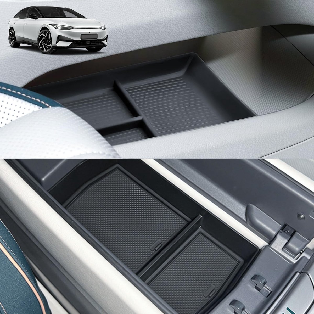Omgoods - Center Console Opbergbox voor VW ID.7 Tourer 2024-2026