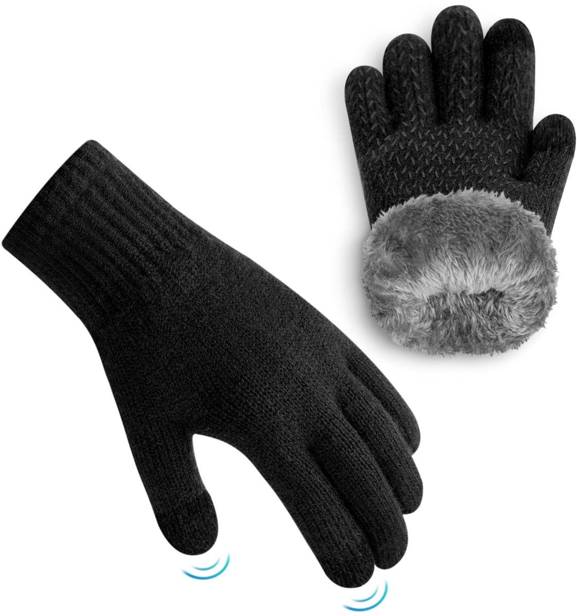 Omgoods - Thermische Kinderhandschoenen van Alpaca Wol - Voor jongens en meisjes 3-12 jaar