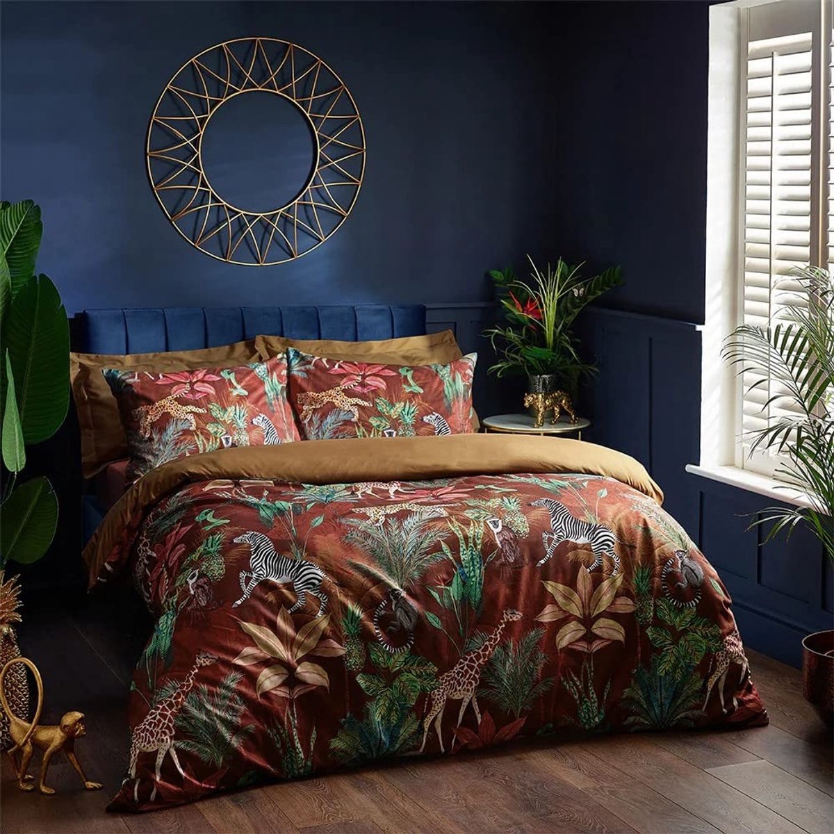 Omgoods - Luxe Duvet Cover Set met Tropisch Ontwerp