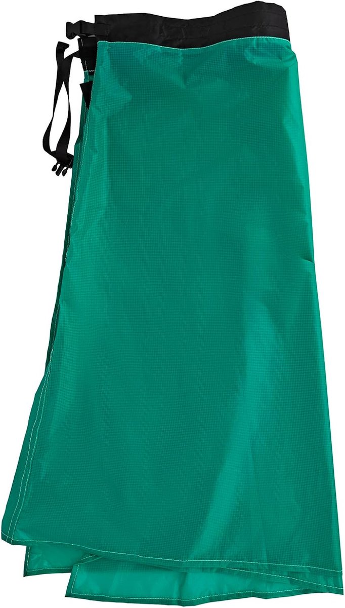 Ultralichte dunne regenrok, waterdichte kilt regenbroek, opvouwbare windbescherming, kilt rok, blauw, 177 x 117 x 72cm