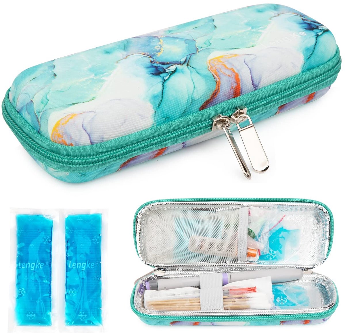 Omgoods - Compacte Insuline Koeltas met 2 Koelpacks