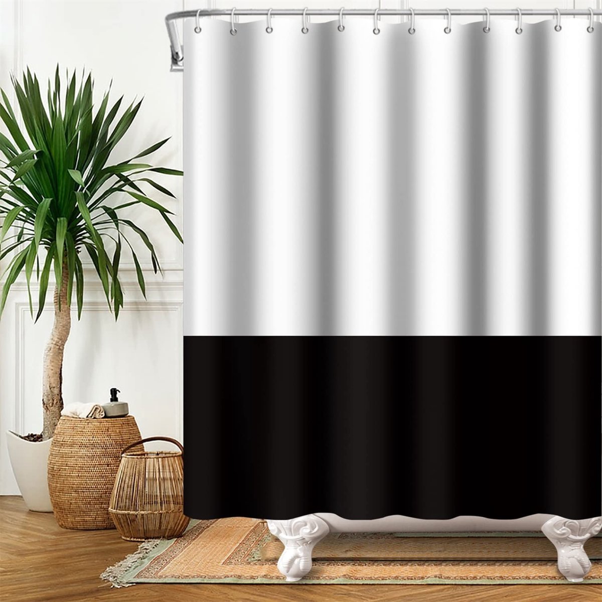 Omgoods - Waterdicht Douchegordijn 180x180 cm met Klassiek Ontwerp