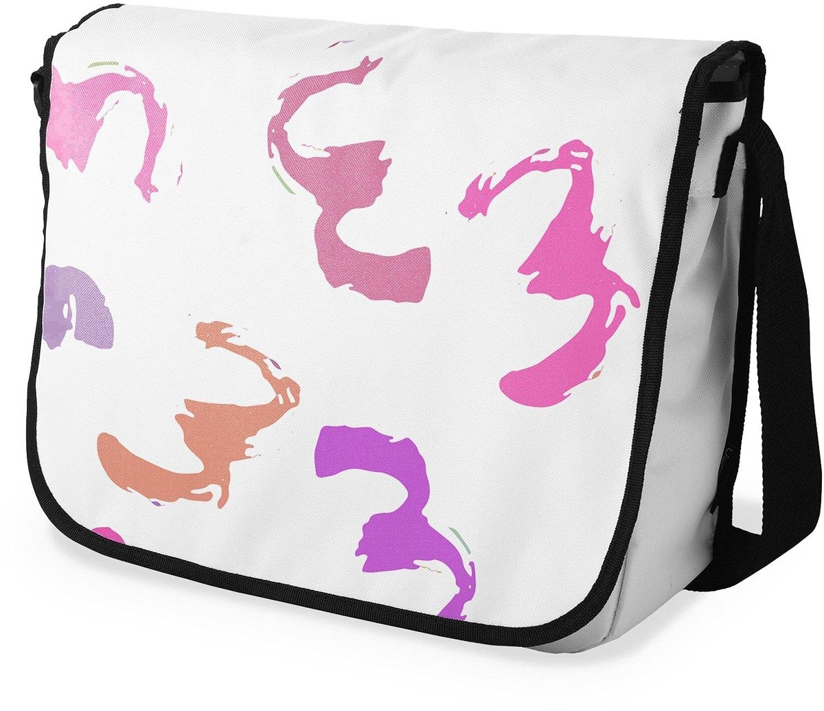 Omgoods - Unisex Kinderschooltas in Multicolor, Ideaal voor School en Vrije Tijd