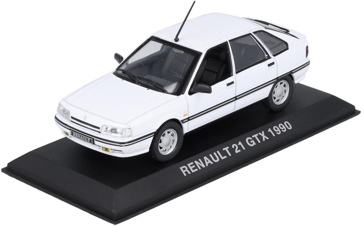 Omgoods - BJ1 Auto Model Renault 21 1/43 Wit 1990
