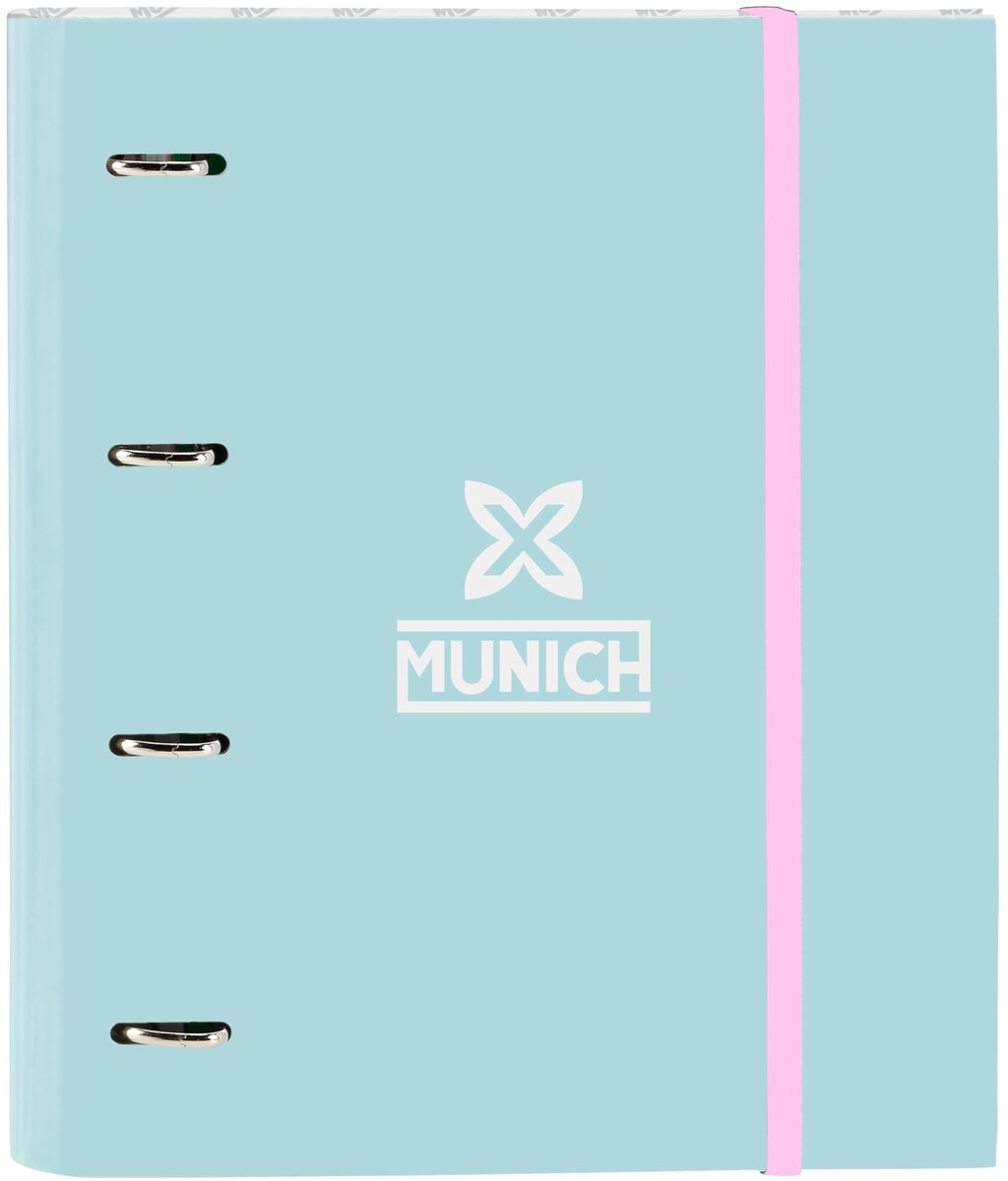 Omgoods - Binder met 4 Ringen - 100 A4 Bladen, Ideaal voor Kinderen