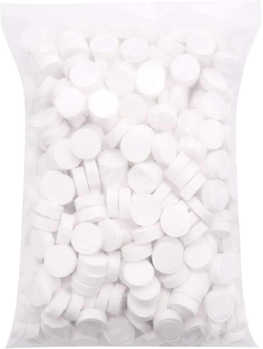 Omgoods - Pack van 500 Wegwerp Handdoeken voor Gecomprimeerde Handdoeken, Reis Tissue