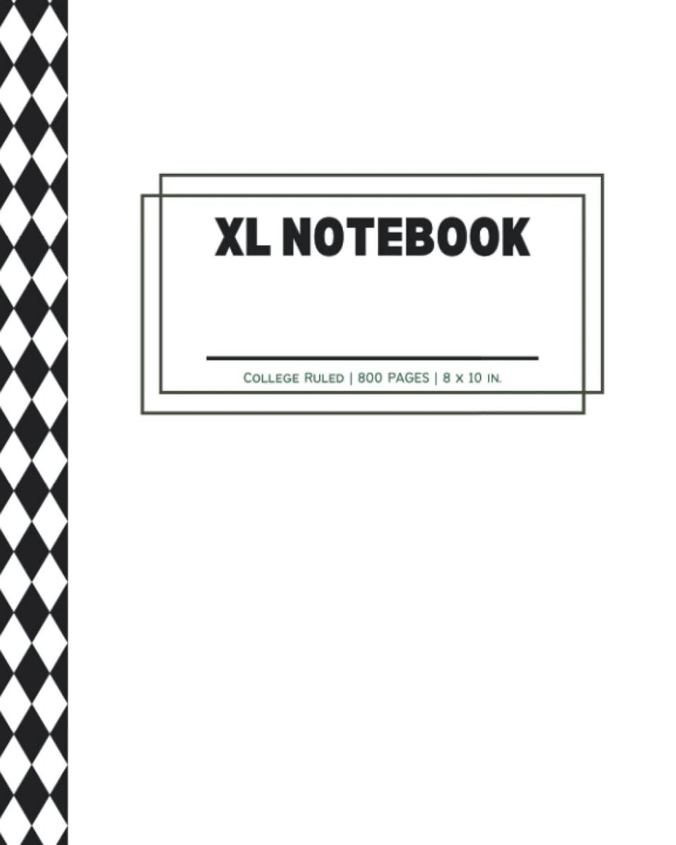 Omgoods - XL Notebook 800 Pages - Extra Groot Notitieboek voor Creatieve Geesten