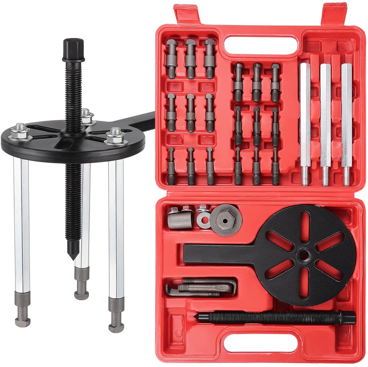 Omgoods - 21 in 1 Lagertrekker Set - Multifunctionele Bearing Verwijder Tool voor Auto's en Mechanica