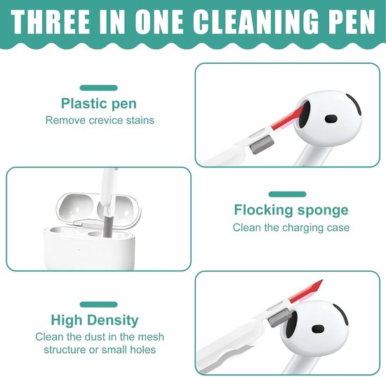 Hoes voor AirPods 4 (2024), zachte siliconen full-body beschermhoes met reinigingskit en sleutelhanger [led zichtbaar], fijn lasergraveerpatroon, hoes voor Apple AirPods 4e generatie — afbeelding 3