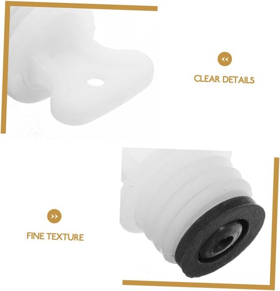Warmwaterzak Stopper - Vervangende Dop - Warmte Vasthouden - Goede Afdichting - 3.5 cm - Zwart — afbeelding 5
