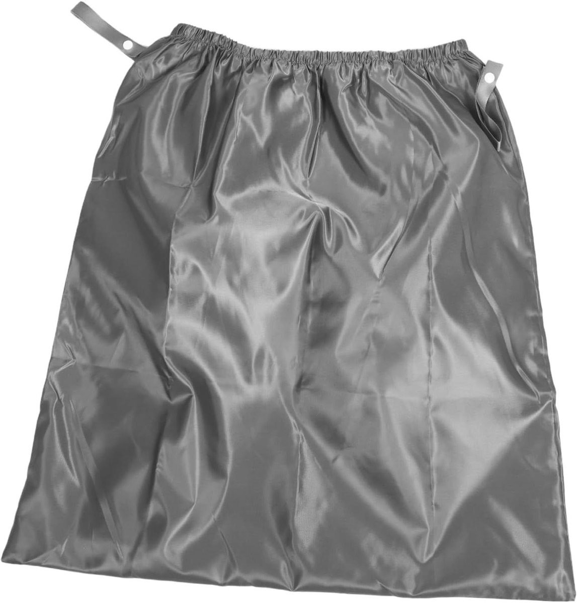 Herbruikbare Luieremmer Voering - Wasbare Luierzak - Afval Beheer - Lekvrij en Antislip - 71 cm Lengte - Grijs