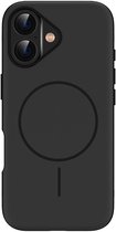 Coque imoshion - Compatible avec iPhone 16 - Coque arrière Color avec anneau fin compatible MagSafe - Noir