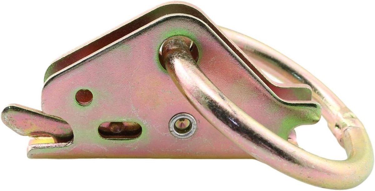 48 mm klikrail spanoog - bindrail ring voor sleufrail - vloerring - wandoog - sjoroog voor rail - sleufgat fitting - e track bindring